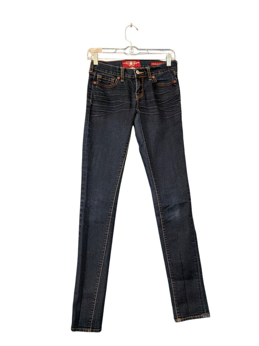 Lucky Brand Charlie Skinny Jeans 00 Long